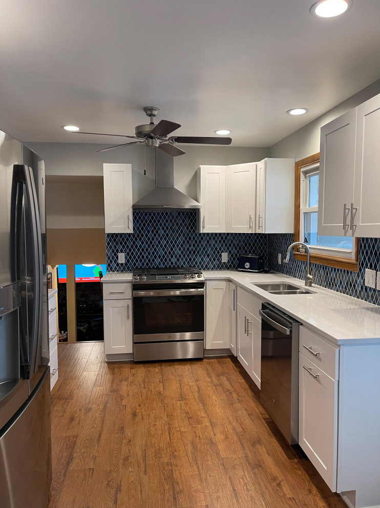 Blue Diamond Kitchen Renovation Transitional Kitchen Chicago by