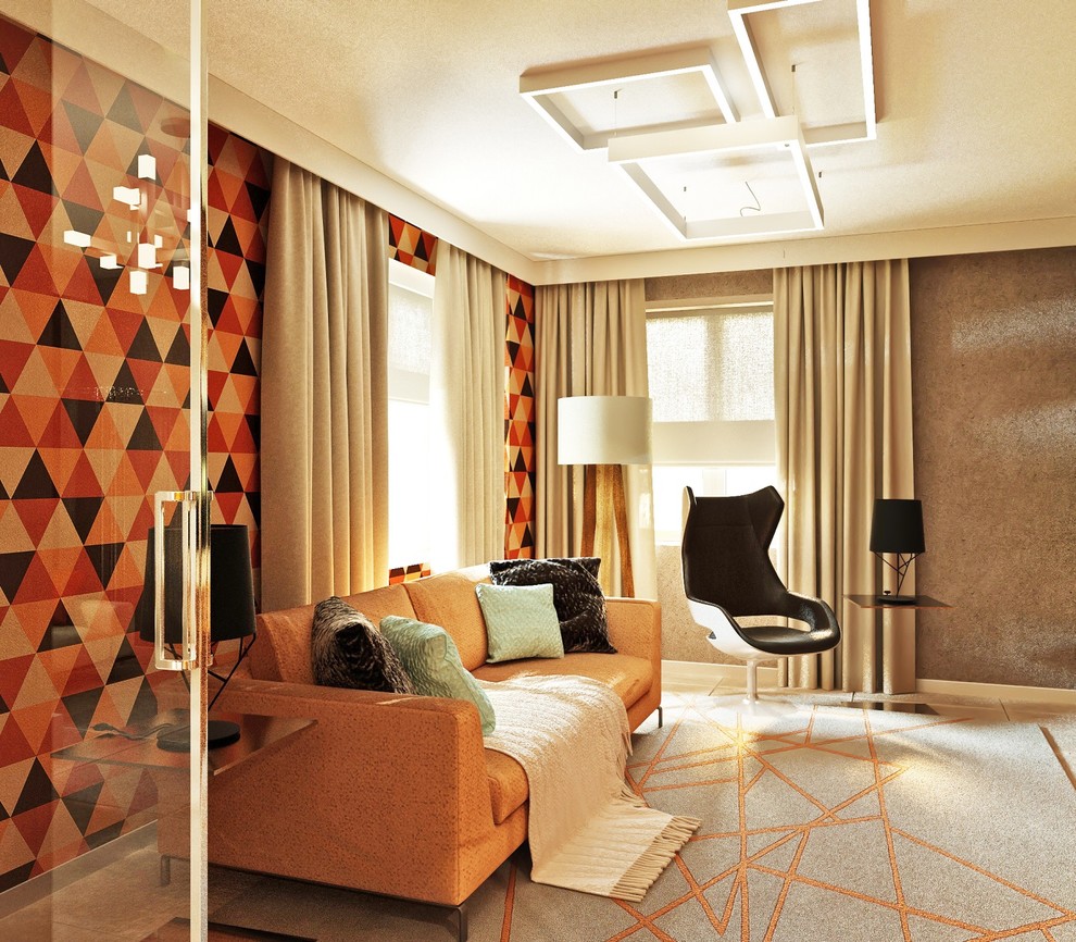 Двухуровневая квартира в современном стиле