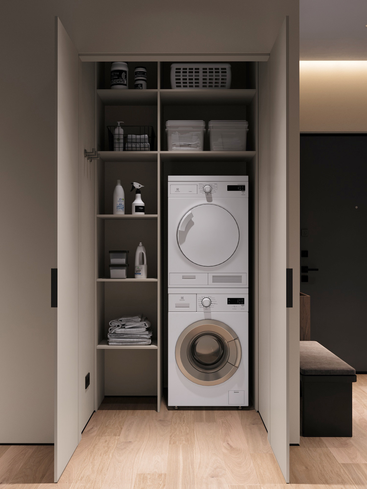 ЖК «Grand View» - квартира площадью 111,8 м2 в стиле уютный минимализм