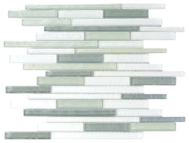 Blue Gray Thin Linear Gl Mosaic Wall Tile Contemporary Blue Gray Thin Linear Gl Mosaic Wall Tile Sample Contemporary