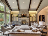 Traditional Family Room by Lecy Bros Homes & Remodeling