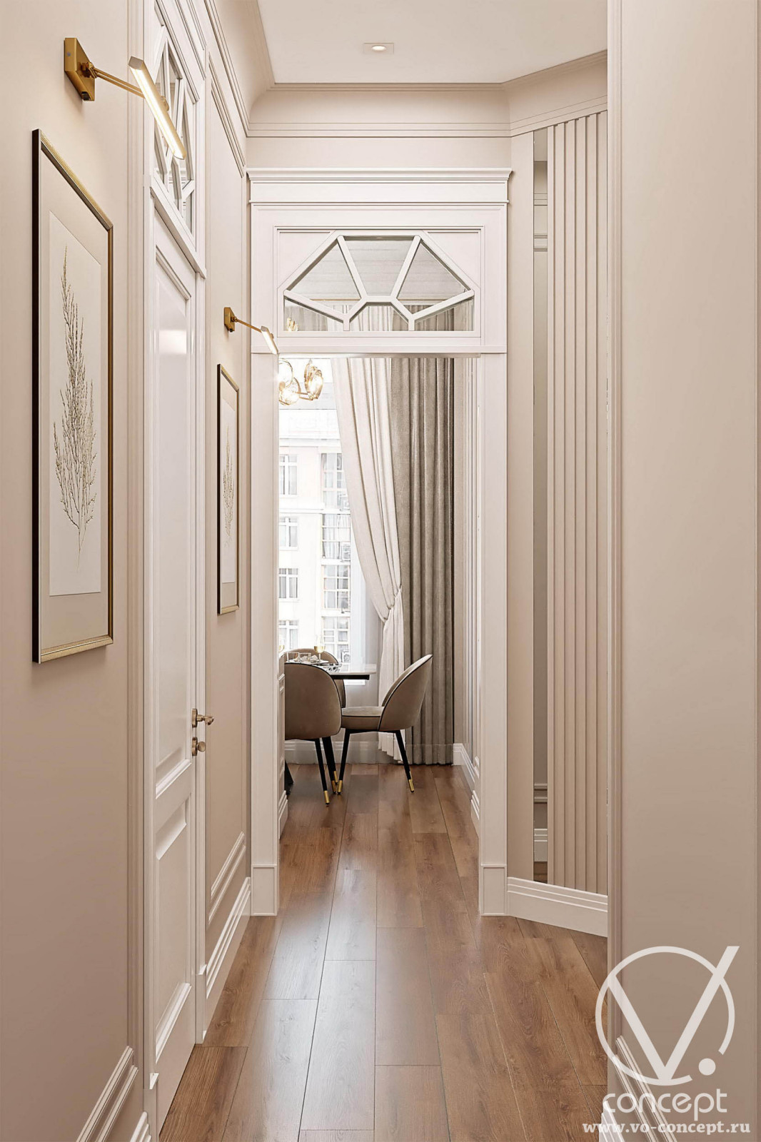 ЖК Рассказово. Двухкомнатная квартира. 74 м.кв.