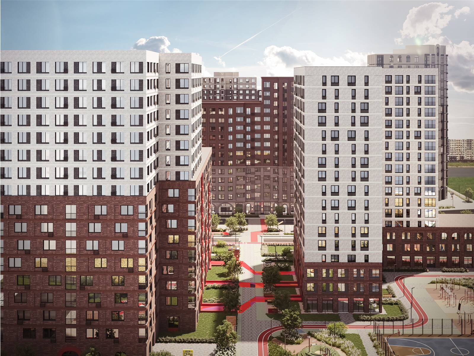 Архитектура фасадов и проект благоустройства