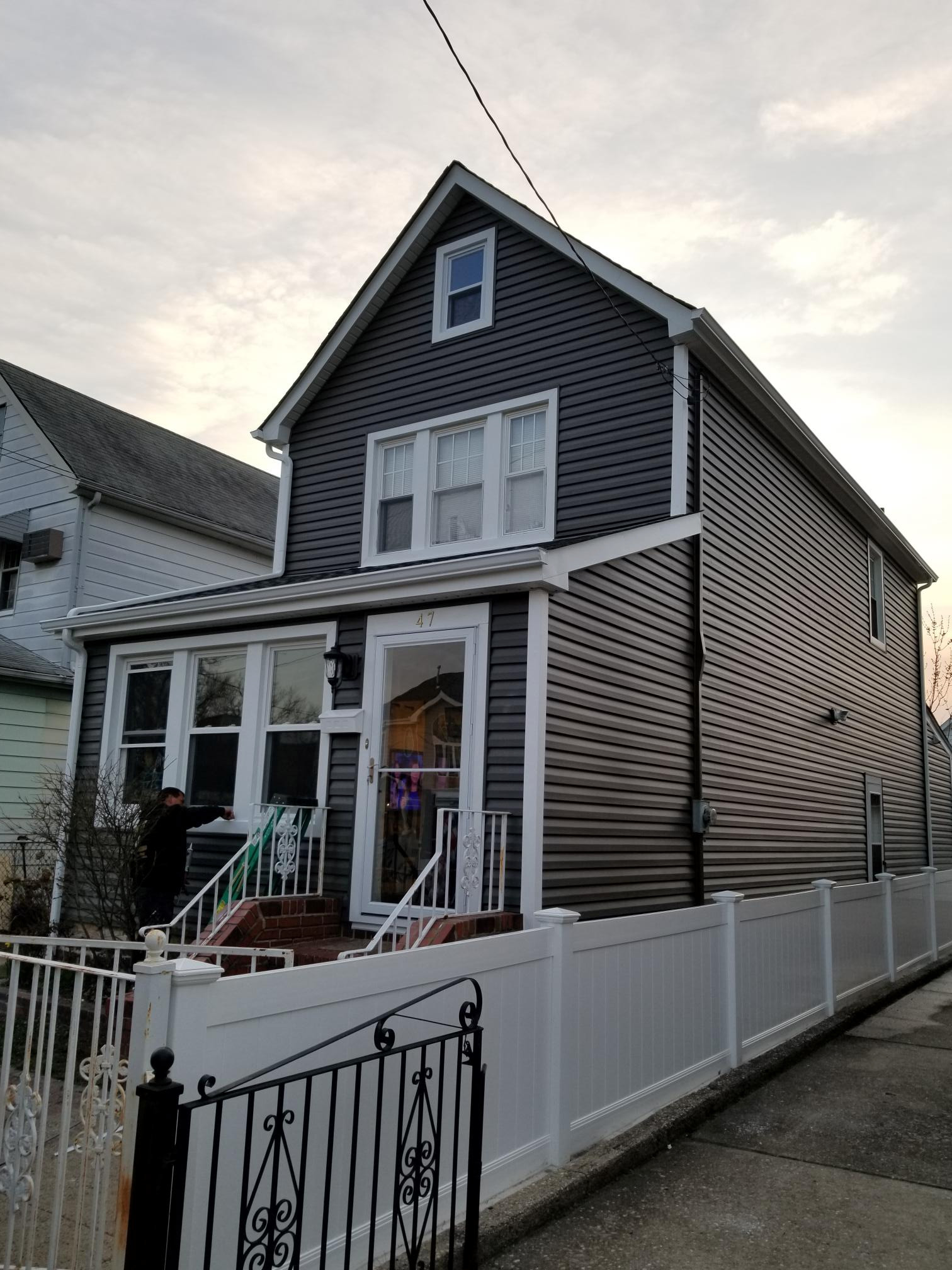 siding before and after