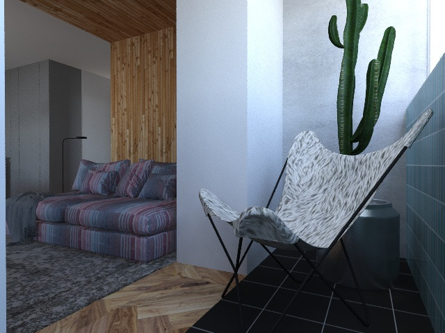 Красноярск, гостиная для молодой семьи, 2019г