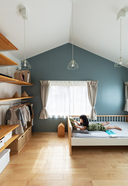 ouchi house scandinave-chambre-d-enfant