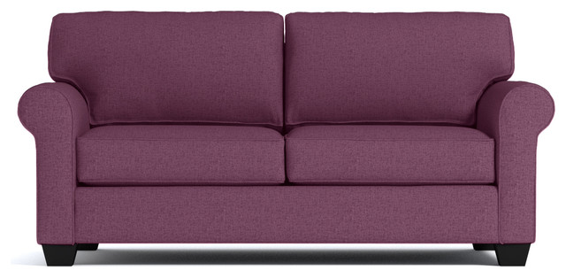 Lafayette Apartment Size Sleeper Sofa Innerspring Mattress Amethyst