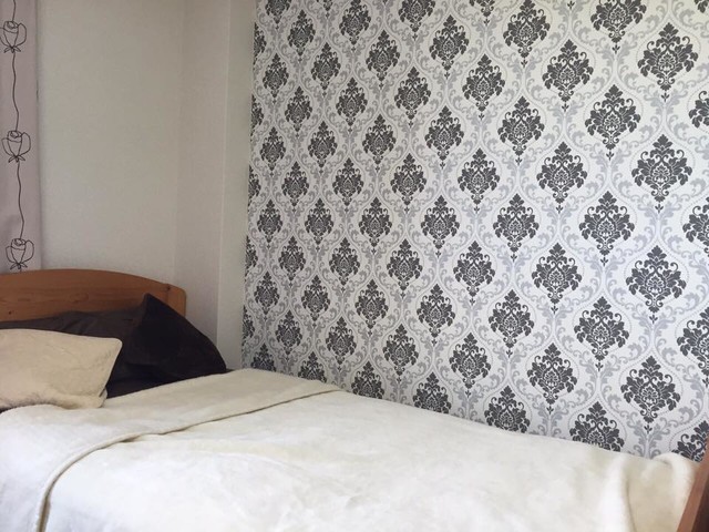 Diy 寝室 モノトーンのダマスク柄で上品な空間に Bedroom Other By Deco All Okayama デコール岡山 Houzz Ie