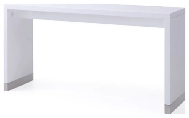 Lissa Modern White Bar Table