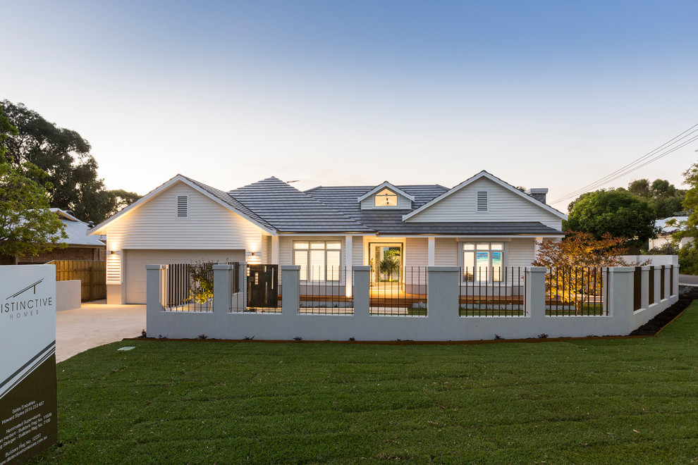 Photo of a beach style exterior in Perth.