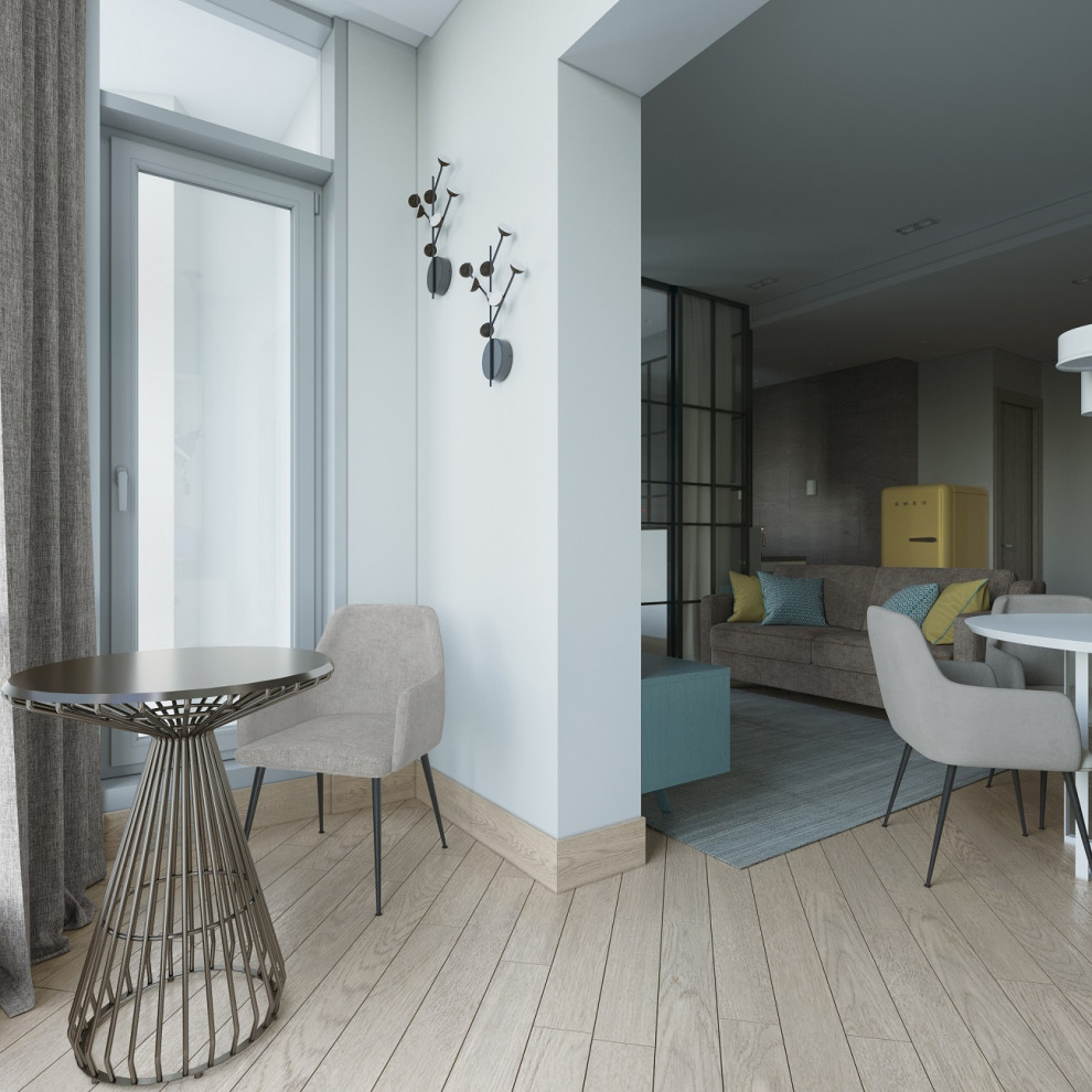 Современное пространство с элементами минимализма