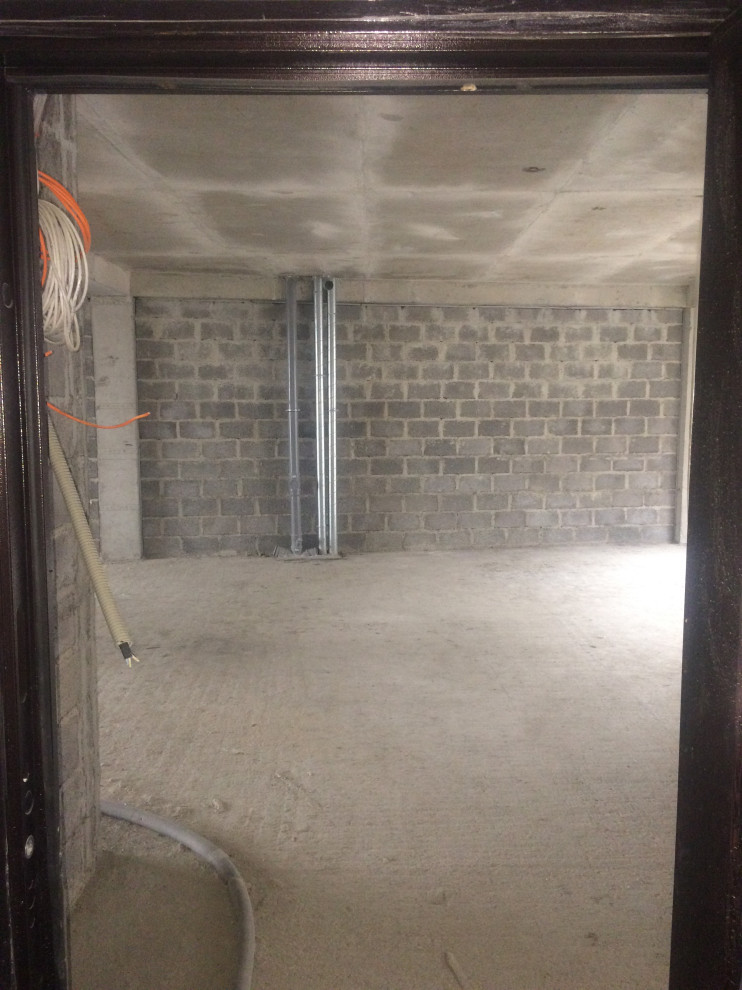 Фотографии черновой квартиры 114 м2.