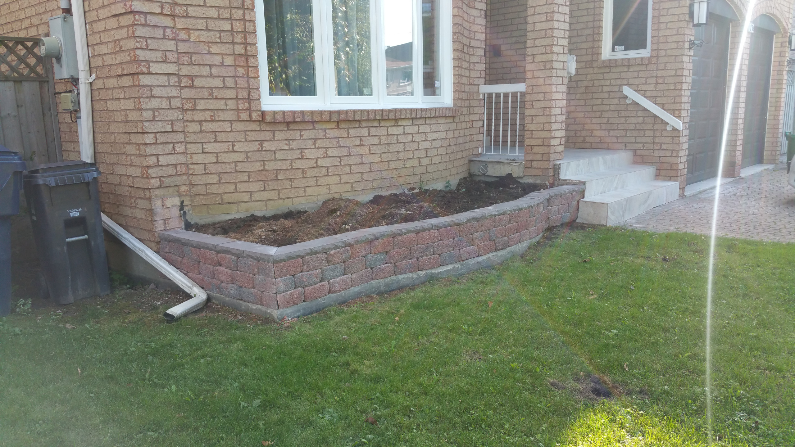 Garden Retaining Wall