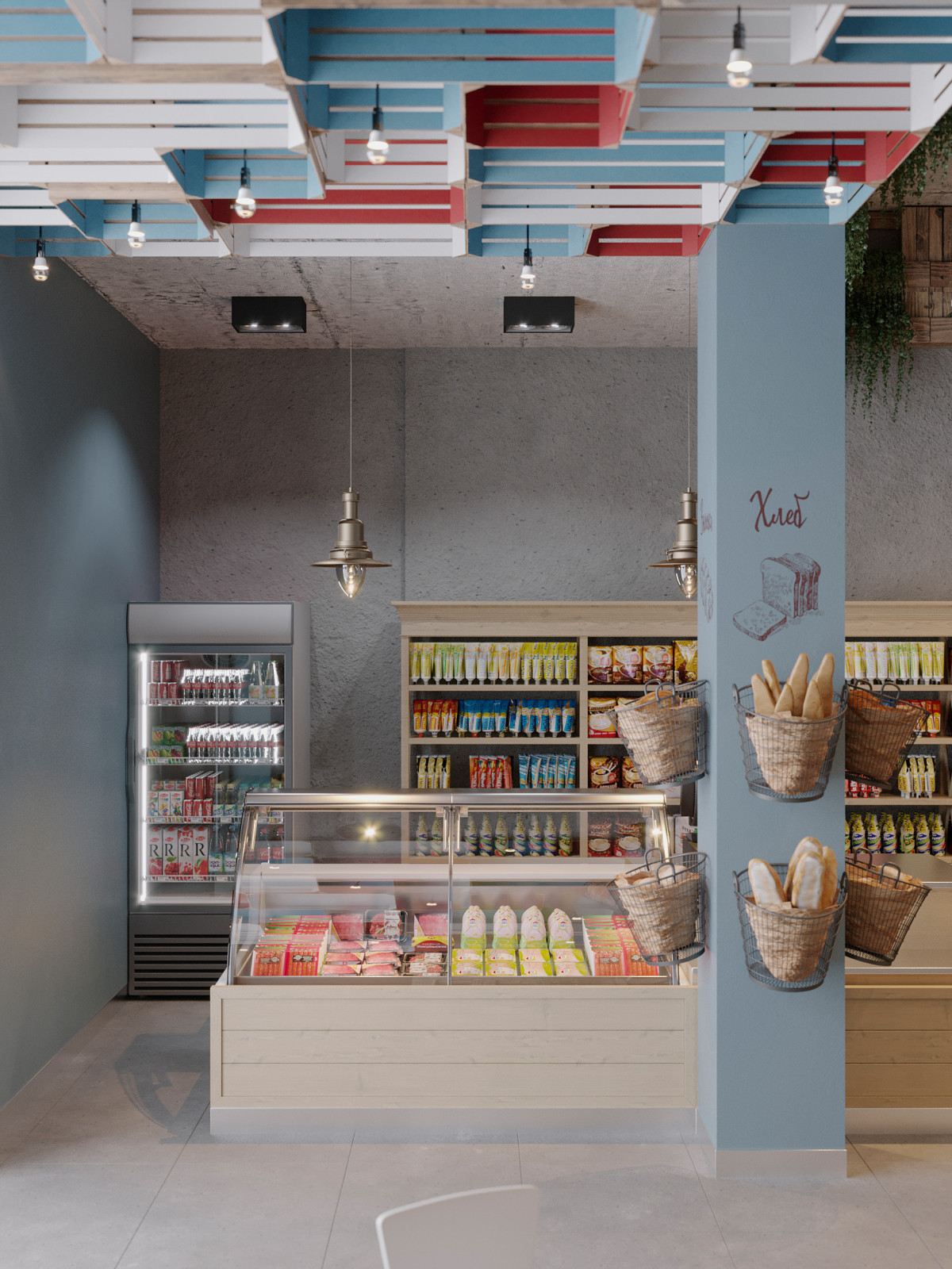 Проект мясного магазина Коляда 2