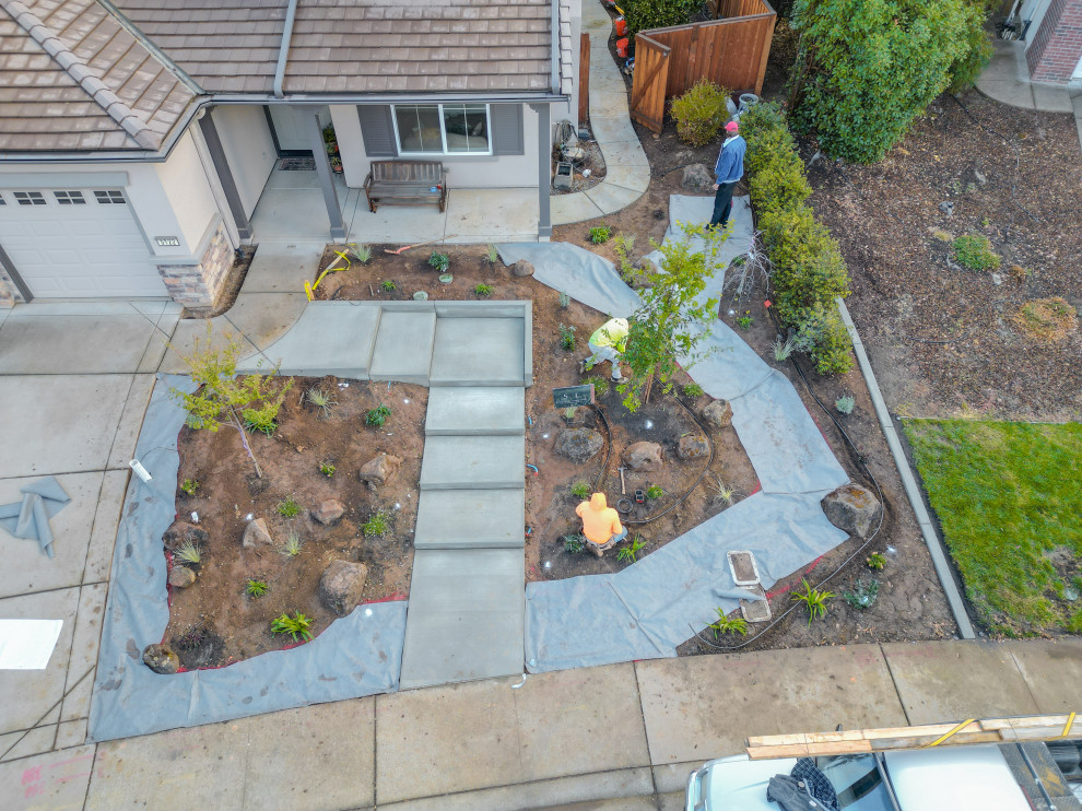 El Dorado Hills front yard remodel