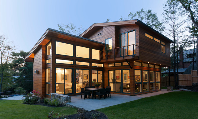 Modern Home contemporaneo-facciata