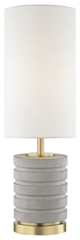 Mitzi HL250201-AGB, 1 Light Table Lamp