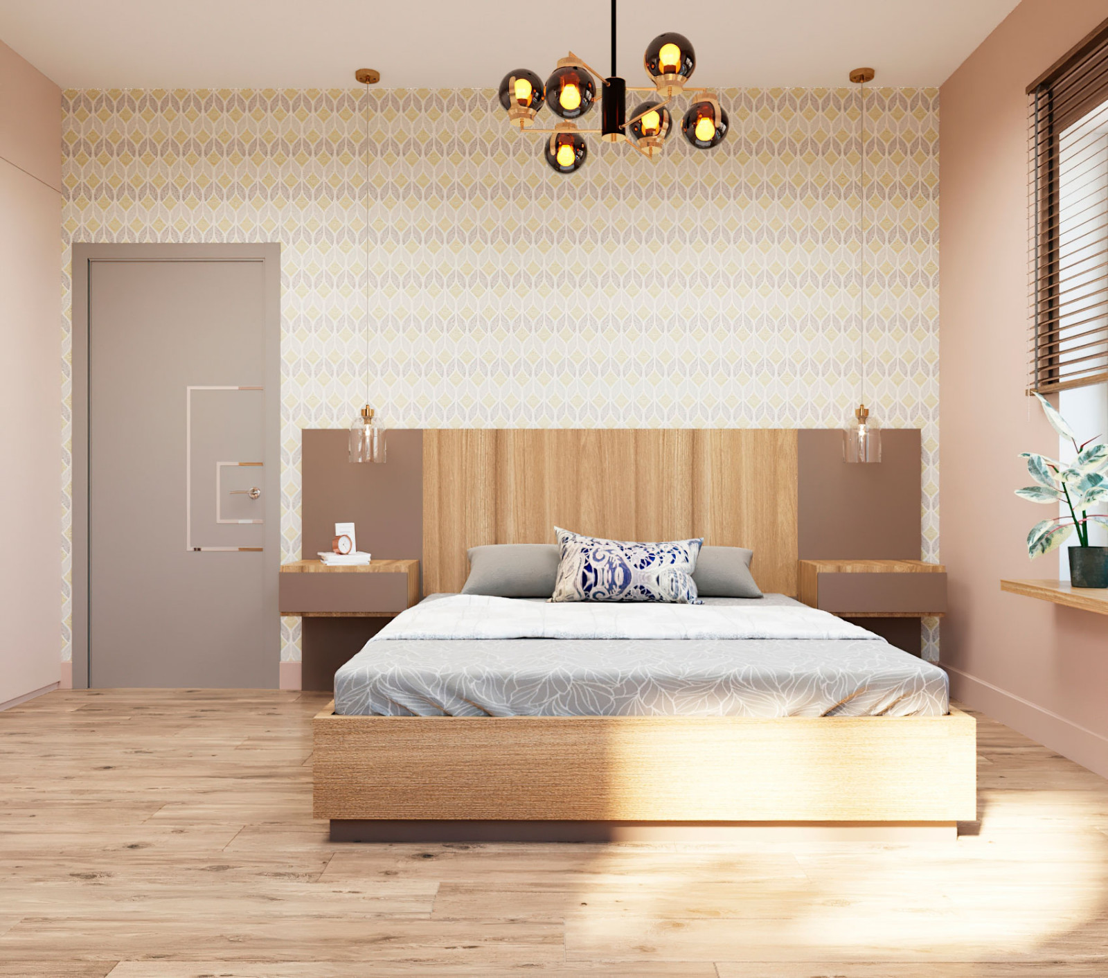 Двухэтажный дом для большой семьи