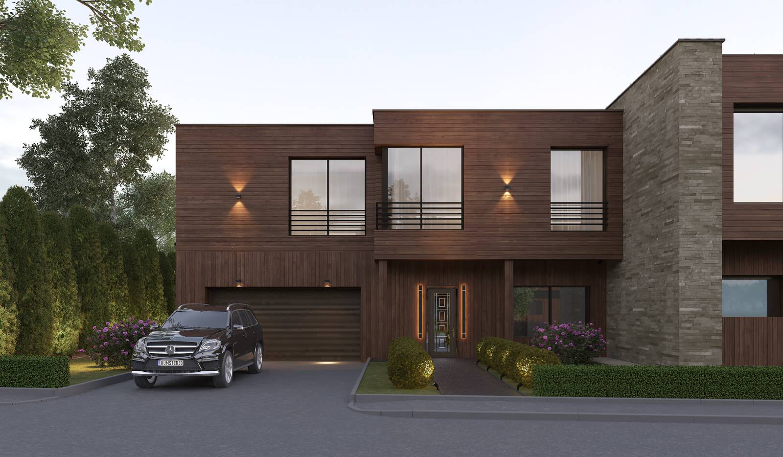 Загородный дом в современном стиле