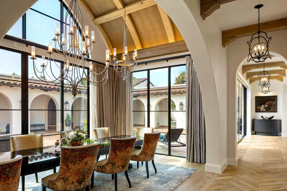 Hillside Hasiera - Mediterranean - Dining Room - Austin - by Vanguard ...