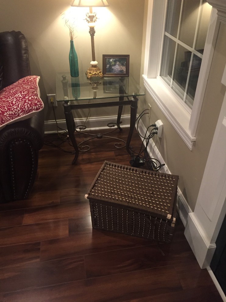 How to hide satellite box and wires?