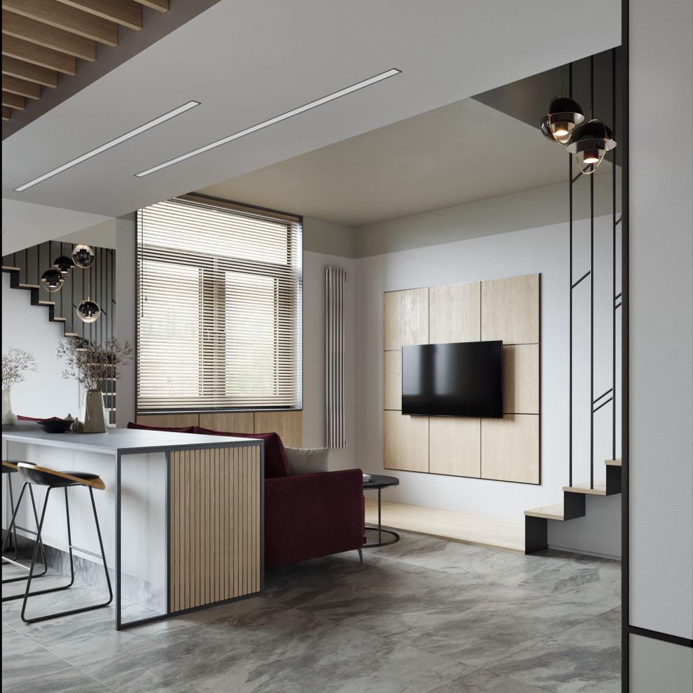 двухуровневая квартира 37 кв.м в ЖК Поколение