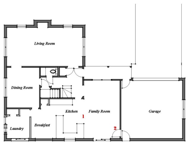Renovation Ideas Playing With A, Colonial House Floor Plans Australia