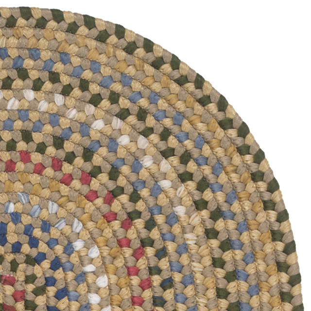 Colonial Mills Wayland Round Braided Rug, 14X14 - Contemporary - Area ...
