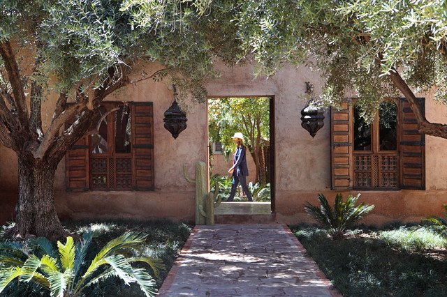 Marrakech medelhavsstil-traedgaard