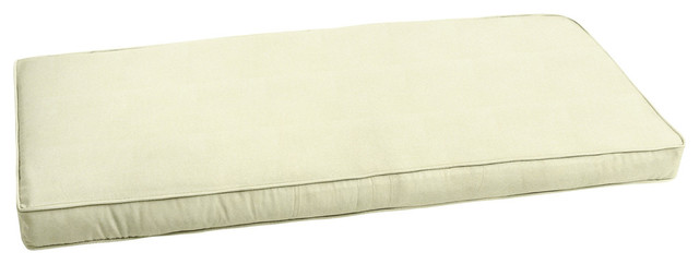 ivory outdoor bench cushion