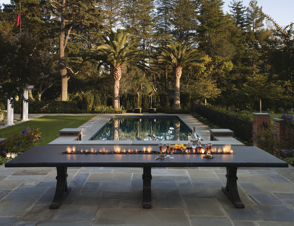 Inspiration for a contemporary rectangular pool in San Francisco.
