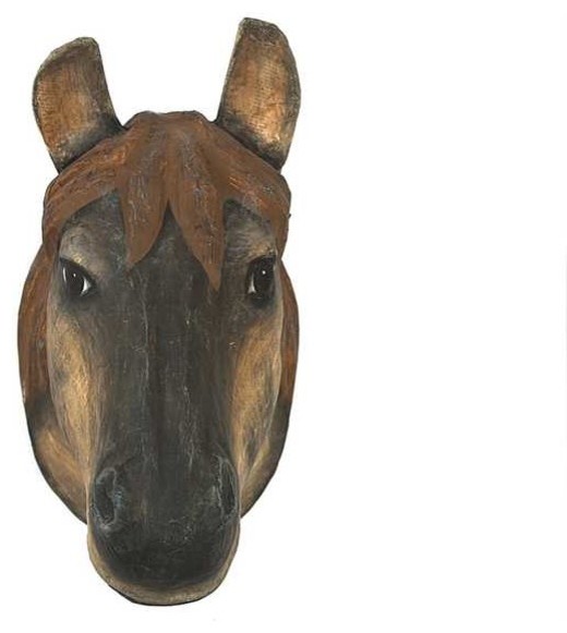 Paper Mache Horse Head by First of a Kind USA Inc
