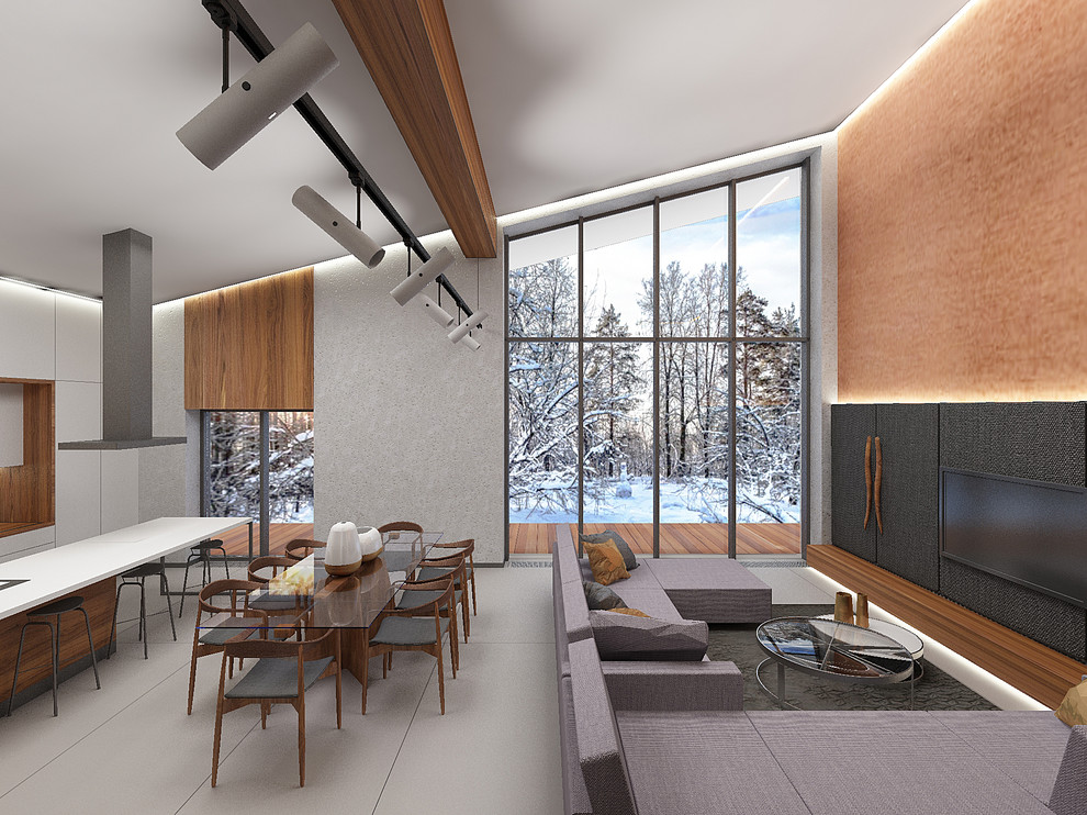 Дом – ландшафт.