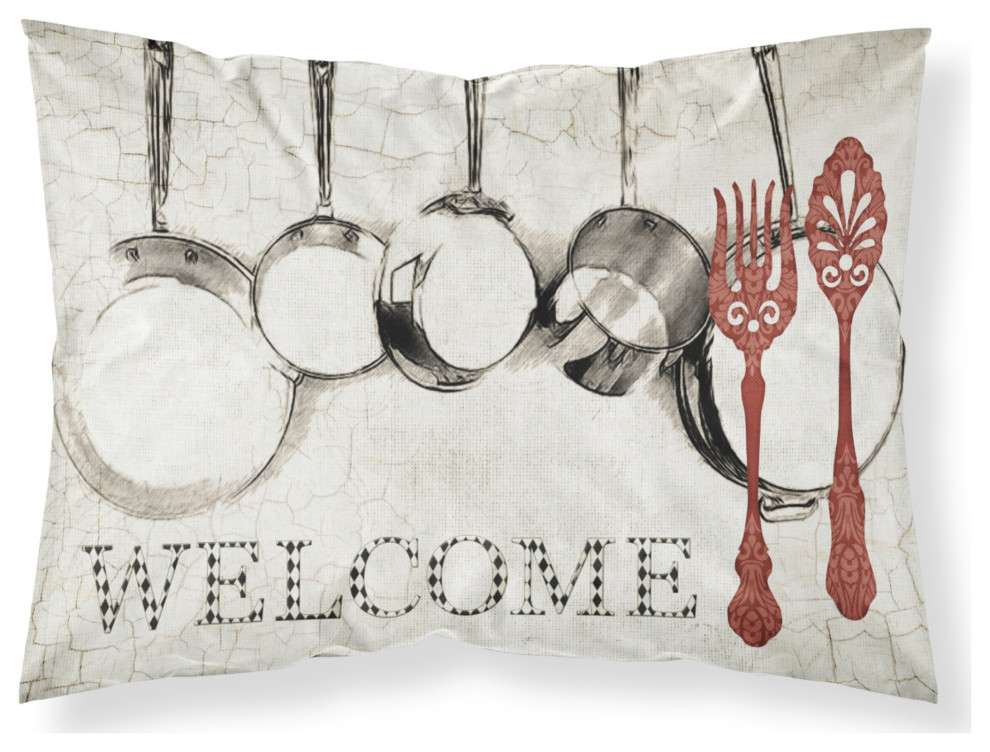 Pots And Pans Welcome Moisture Wicking Standard Pillowcase Large Contemporary Pillowcases And Shams By The Store