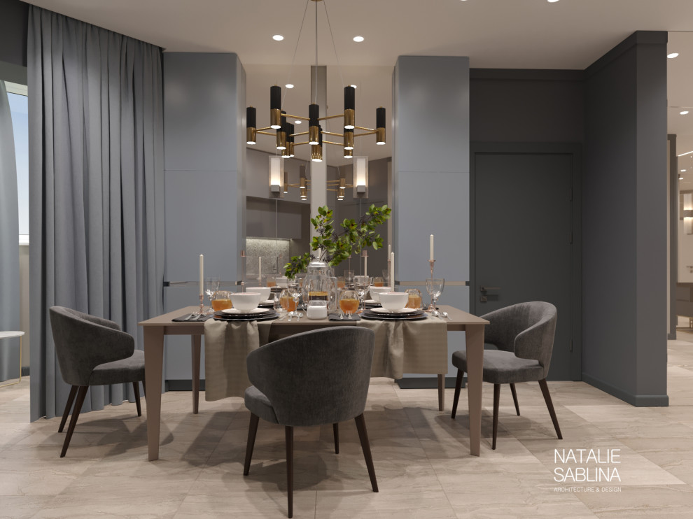 Квартира на Дальней 4   #KristalGrey_NSDesign