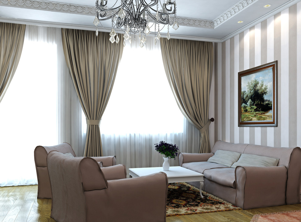 Гостиная в классическом стиле