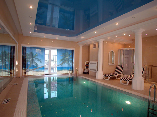 Дизайн интерьера частного бассейна - Piscina - Moscú - de ЭРСтрой ...