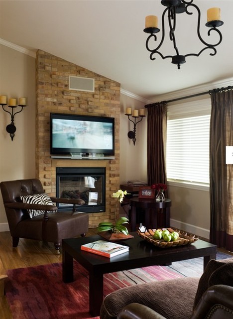 Custom Sconces eclectique-salon