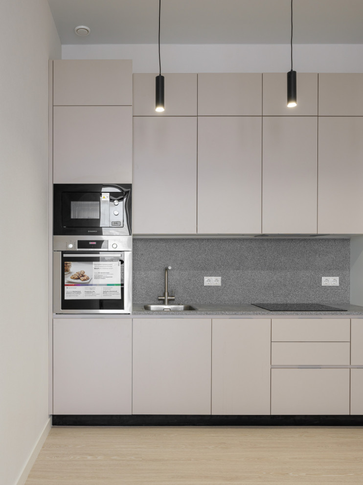 однушка в светлых тонах