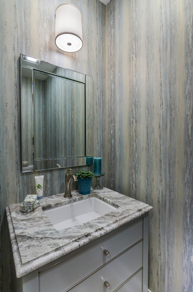 Inspiration for a transitional home design remodel in Grand Rapids
