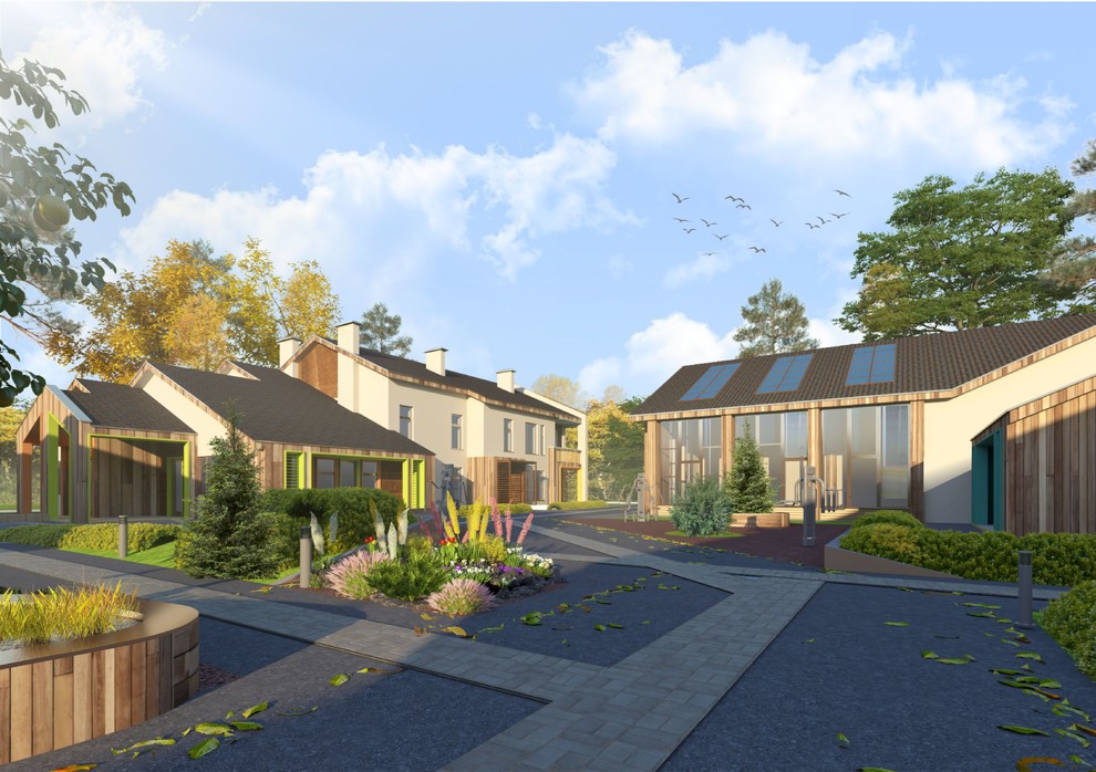 Визуализация квартала "Новые берега"