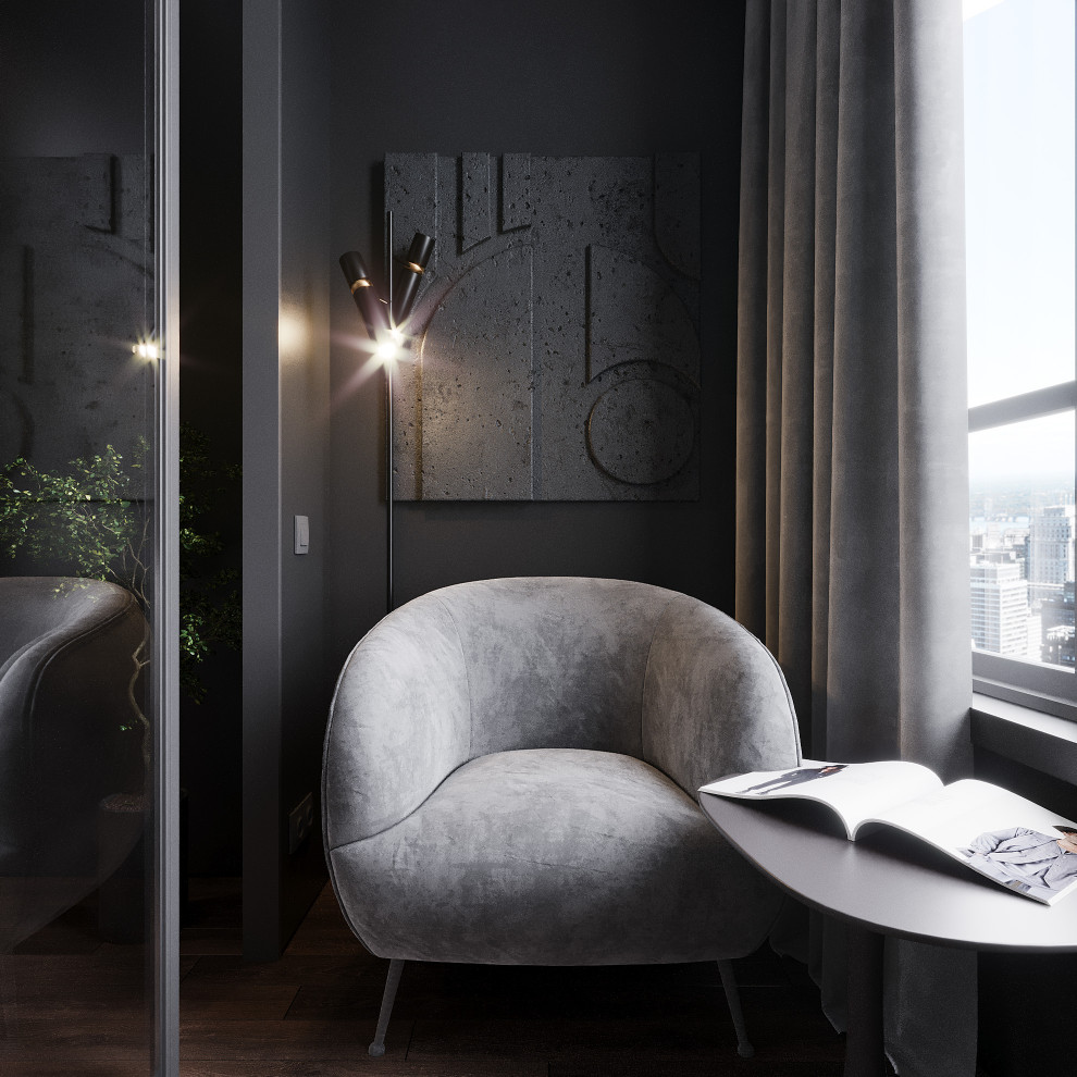 Контрастный проект квартиры в Кранодаре