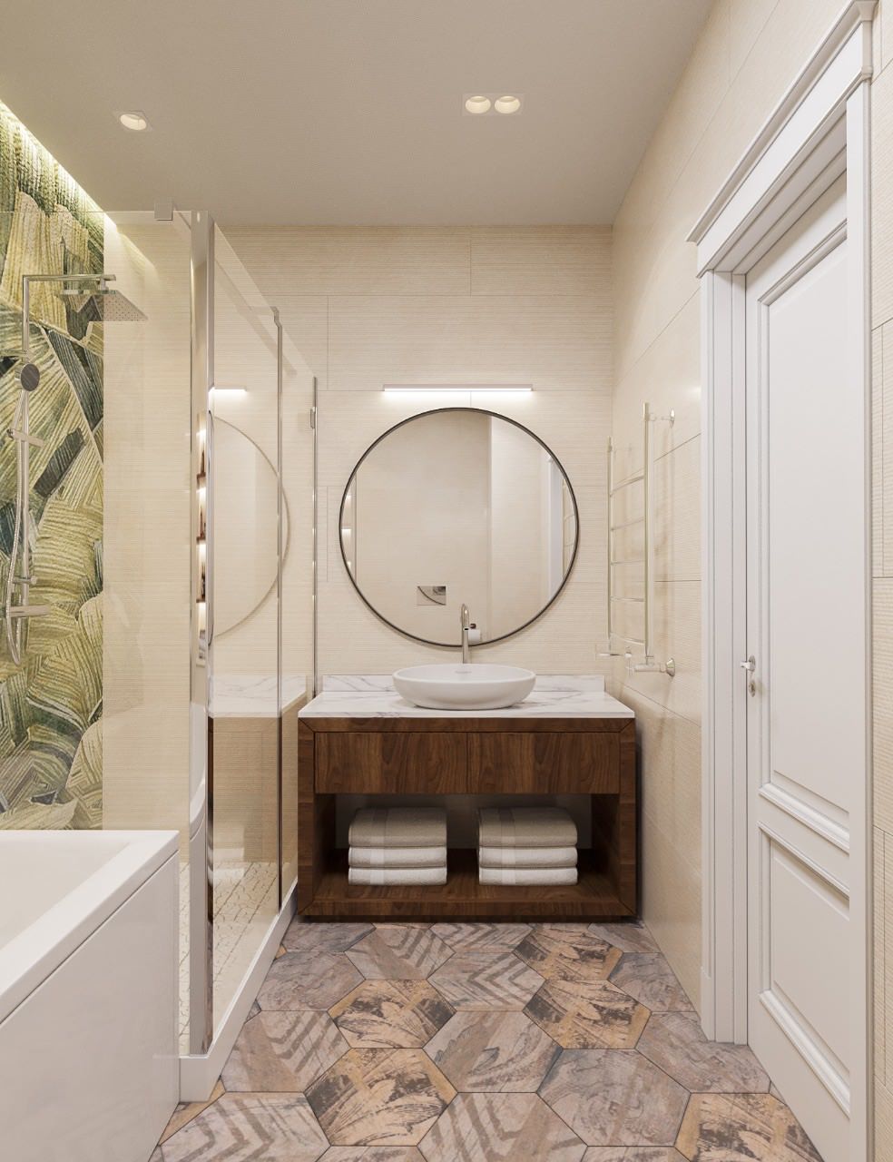 Шуваловские Высоты. Квартира для семьи с тремя сыновьями