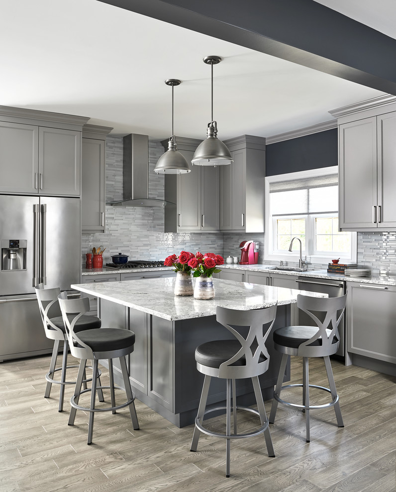 Kitchen - transitional kitchen idea in Toronto