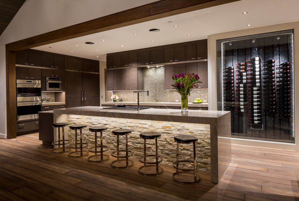 Kitchen - transitional kitchen idea in Jackson