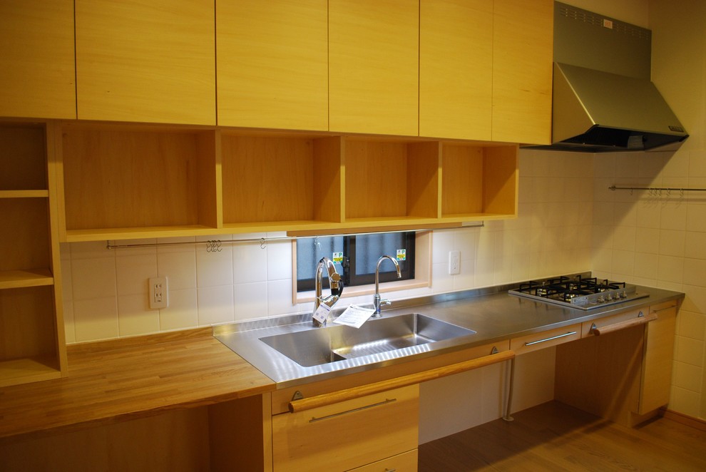 This is an example of a modern kitchen in Other.
