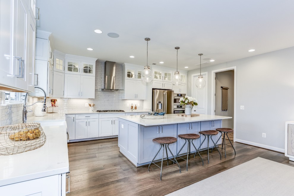 Prosperity Plains The Grandin Model Farmhouse Kitchen DC Metro