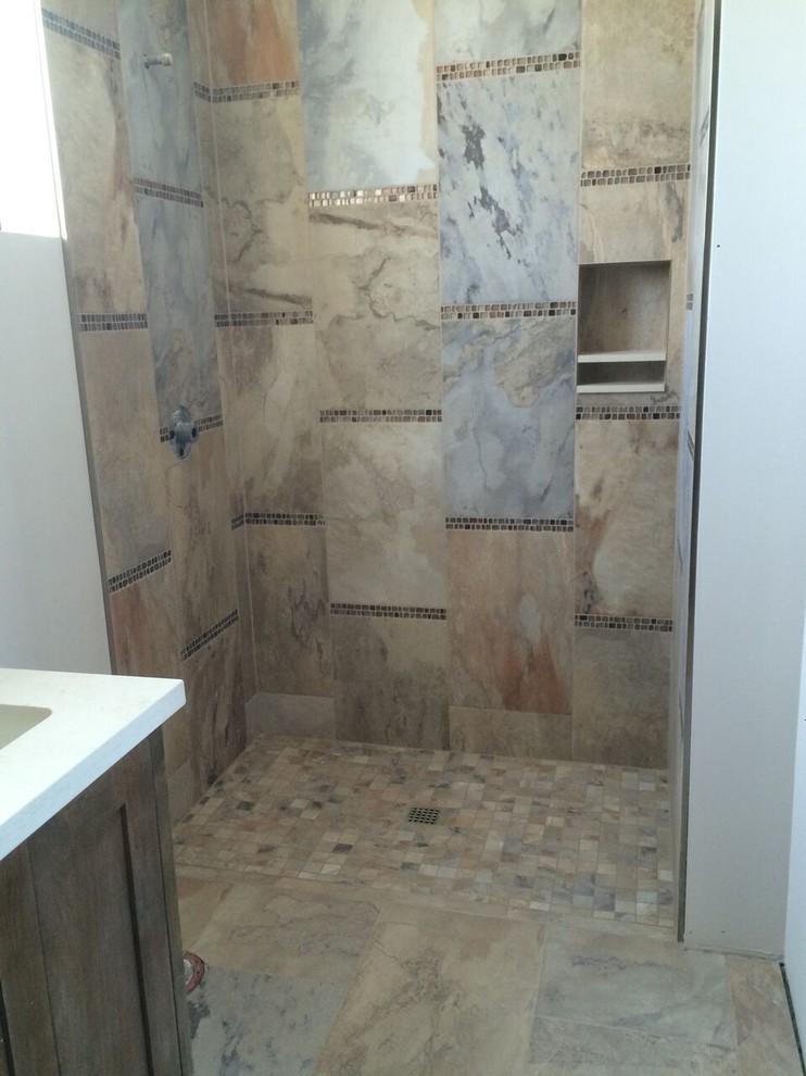 Example of a mountain style bathroom design in Phoenix