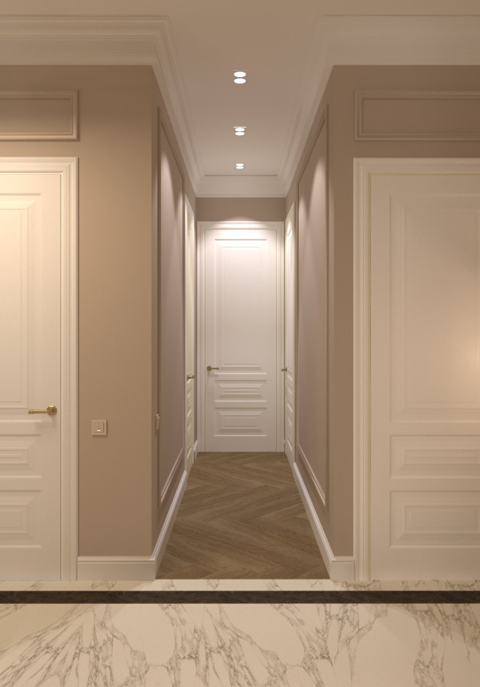 Кухня-гостиная в квартире 160 м2 в ЖК LIVE-Кутузовский.