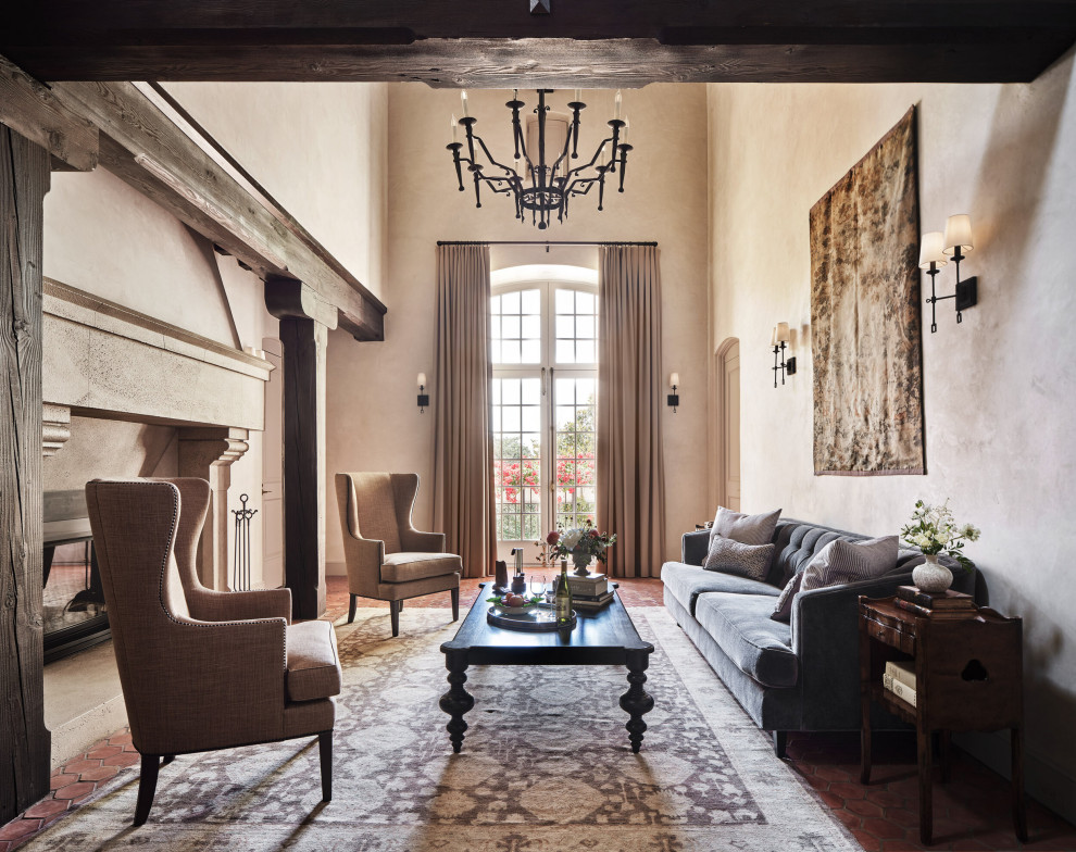 Jordan Vineyard and Winery - French Country - Living Room - San ...